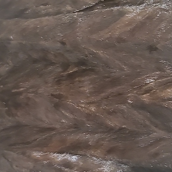 Mahogany Brown Mink Fur Coat - Picture 2 of 10